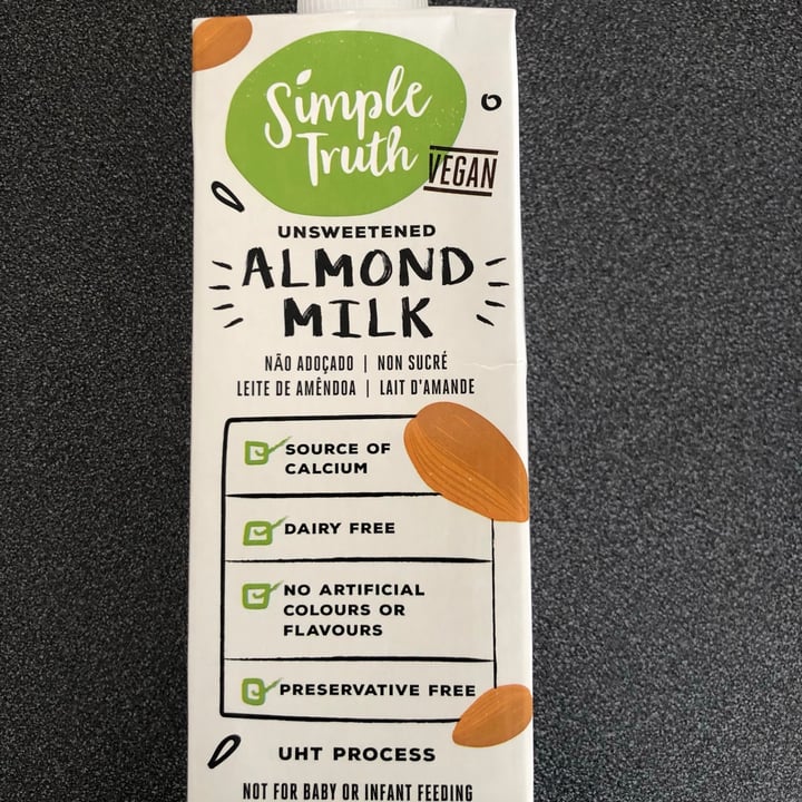 Simple Truth Unsweetened Almond Milk Review abillion