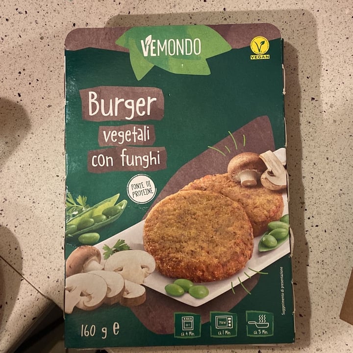 Vemondo Burger Vegetali con Funghi Review | abillion
