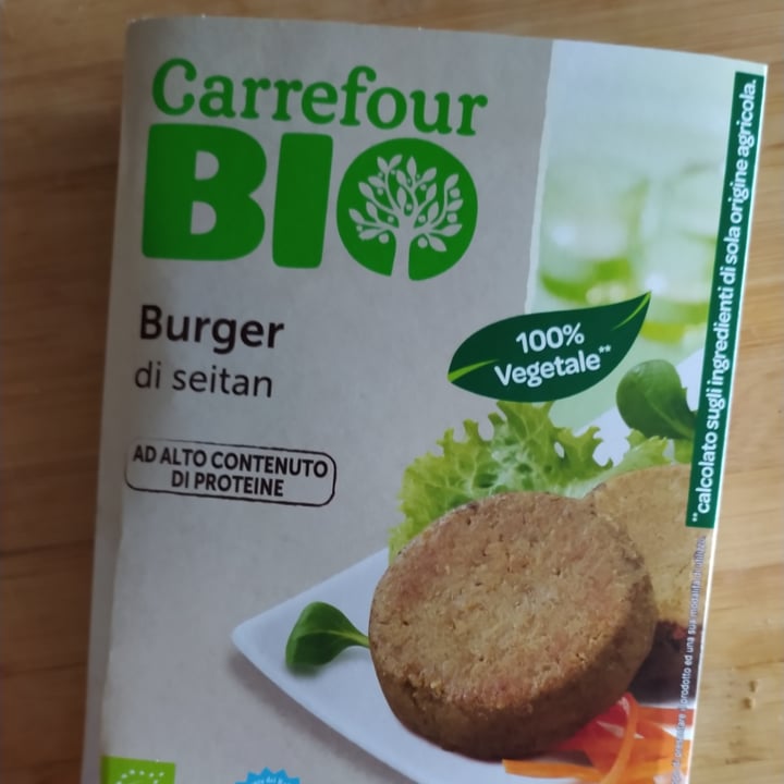 Carrefour Bio Burger Di Seitan Review abillion