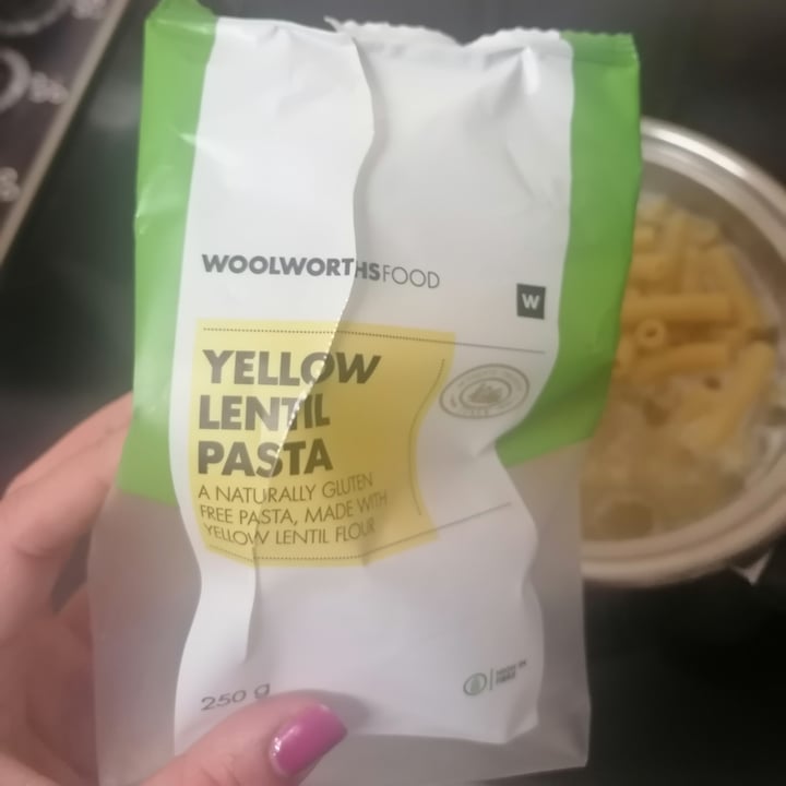 Woolworths Food Yellow Lentil pasta Review abillion