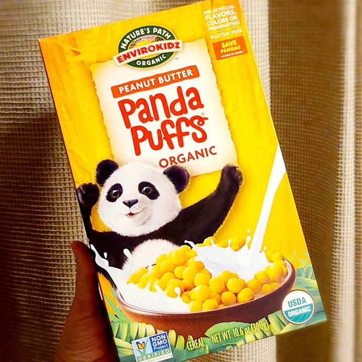 Nature's Path Foods Envirokidz Peanut Butter Panda Puffs Review abillion