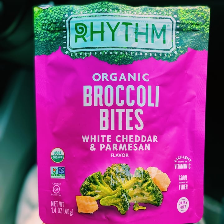 Rhythm Superfoods Broccoli Bites White Cheddar & Parmesan Review abillion