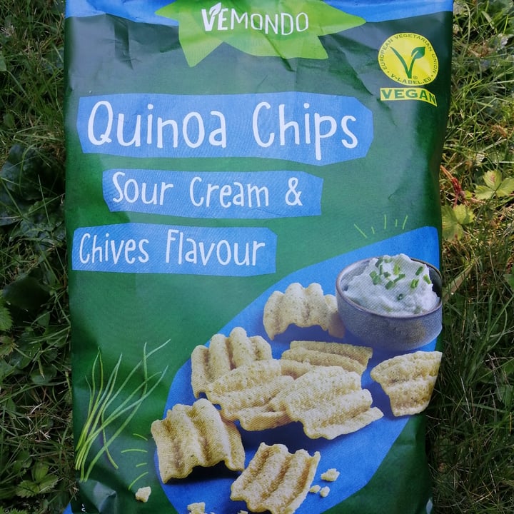 Vemondo Quinoa Chips Sour Cream & Chives Flavour Review abillion