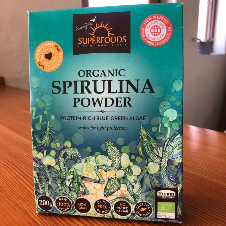 Soaring Free Superfoods Organic Spirulina Powder Review abillion