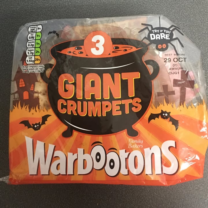 Warburtons Giant Crumpet Review abillion