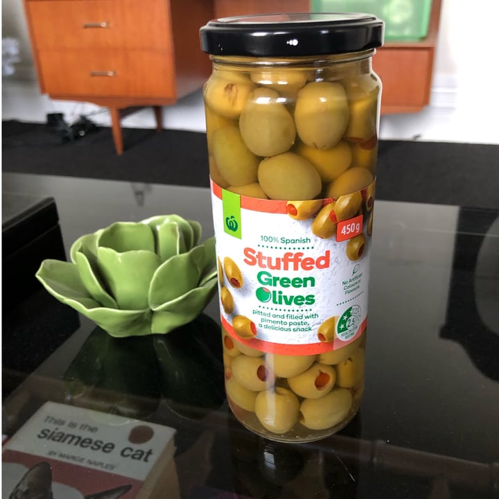 Woolworths (Australia) Stuffed Green Olives Review abillion