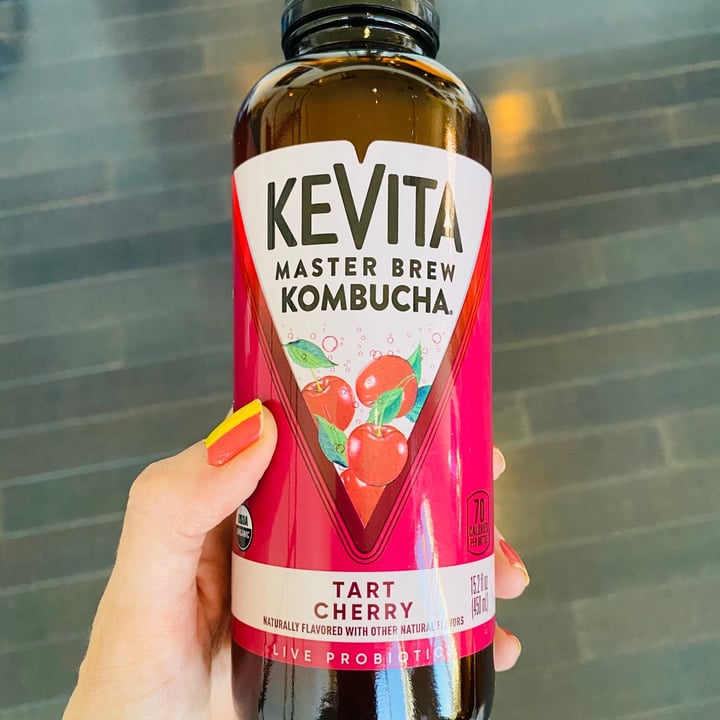 KeVita Master Brew Kombucha Tart Cherry Flavour Review abillion