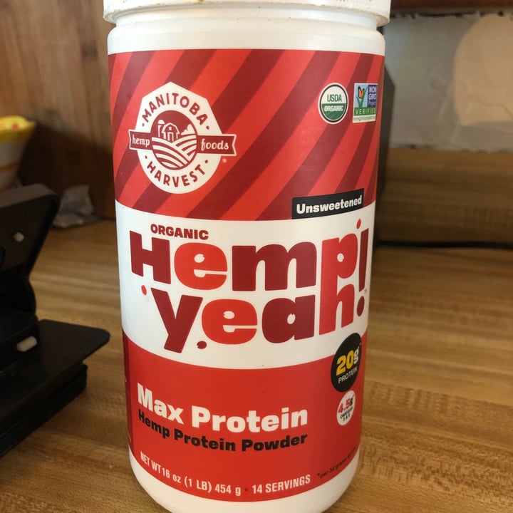 Manitoba Harvest Hemp yeah protein powder Review abillion