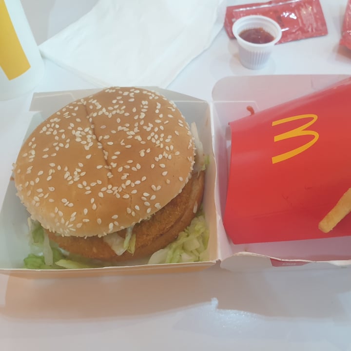 McDonald s Veggie Burger Review Abillion