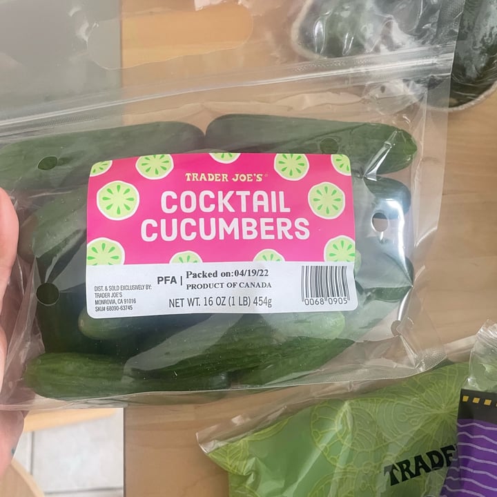 Trader Joe's Cocktail cucumber Review abillion