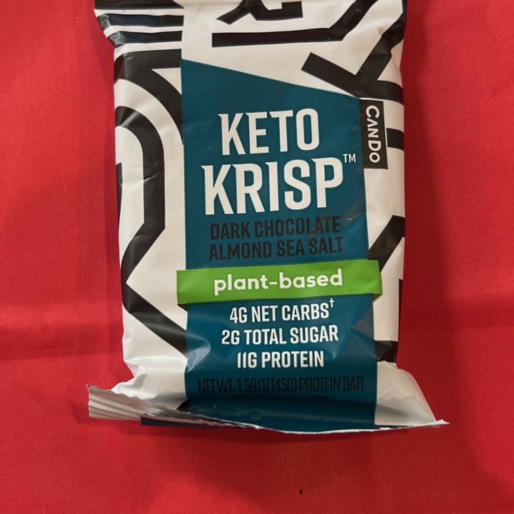 Keto Krisp Dark Chocolate Almond Sea Salt Reviews abillion