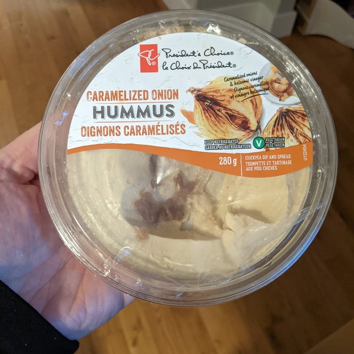 President's Choice Caramelized onion hummus Review abillion