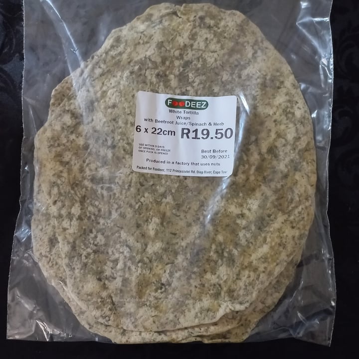 Foodeez Spinach & Herb Wraps Reviews abillion