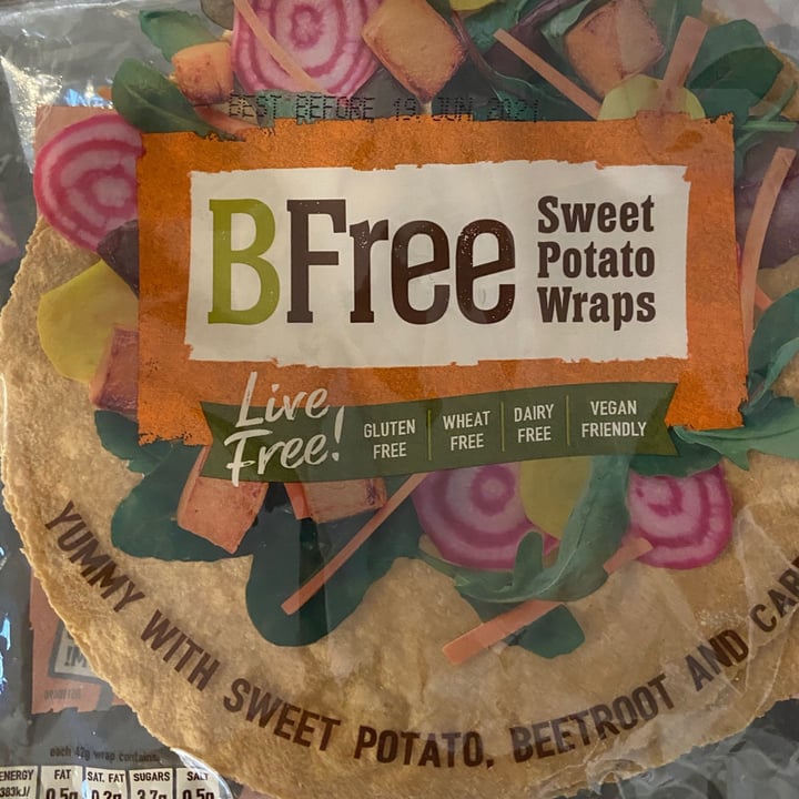 BFree Sweet Potato Wraps Review abillion