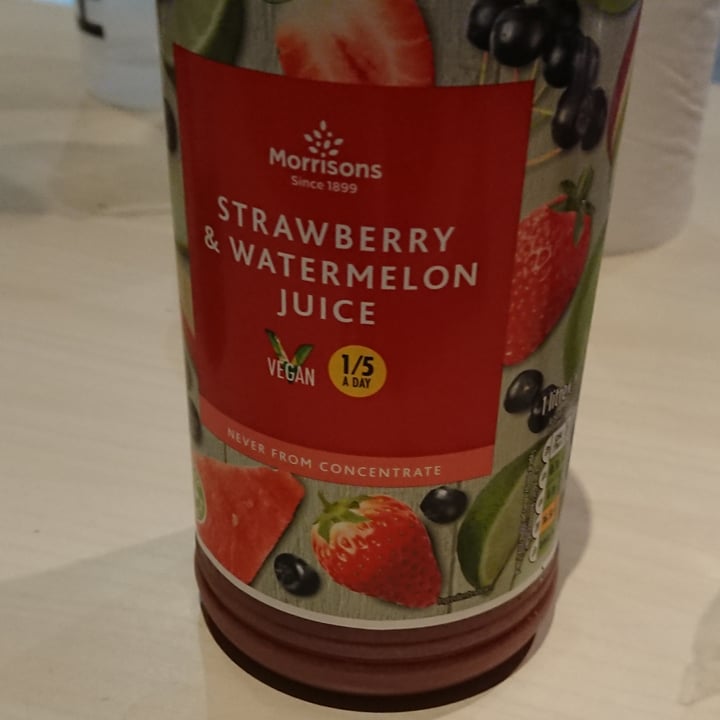 Morrisons Strawberry & Watermelon Juice Reviews abillion