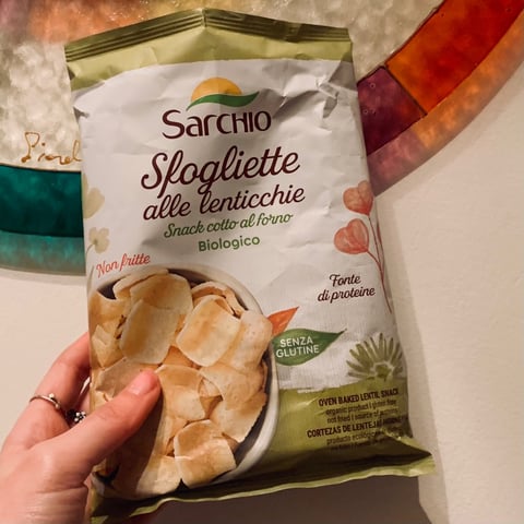 Sarchio, Sfogliette Alle lenticchie, chips & crisps, snacks, food, review