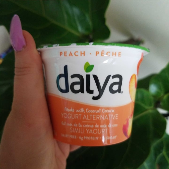 Daiya Peach yogurt alternative Review abillion