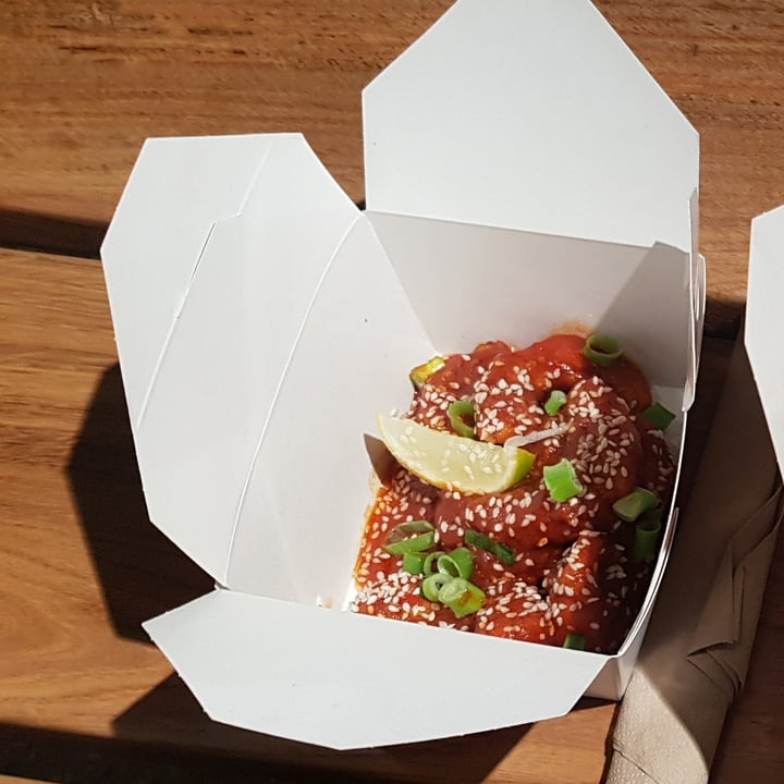 Juice Junkiez (Mobile Street Vendor) United Kingdom KBBQ Shrimp Review