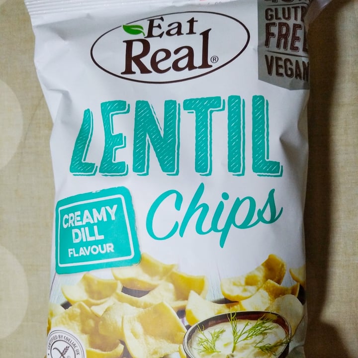 photo of Eat Real Creamy dill lentil chips shared by @kismetcandle on  10 Sep 2021 - review