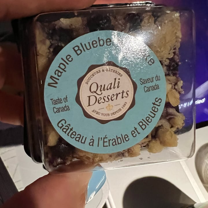 Quali Desserts Maple Blueberry Cake Reviews abillion