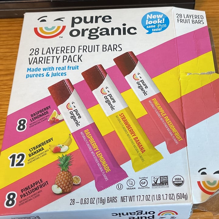 Costco pure organic fruit bars Reviews abillion