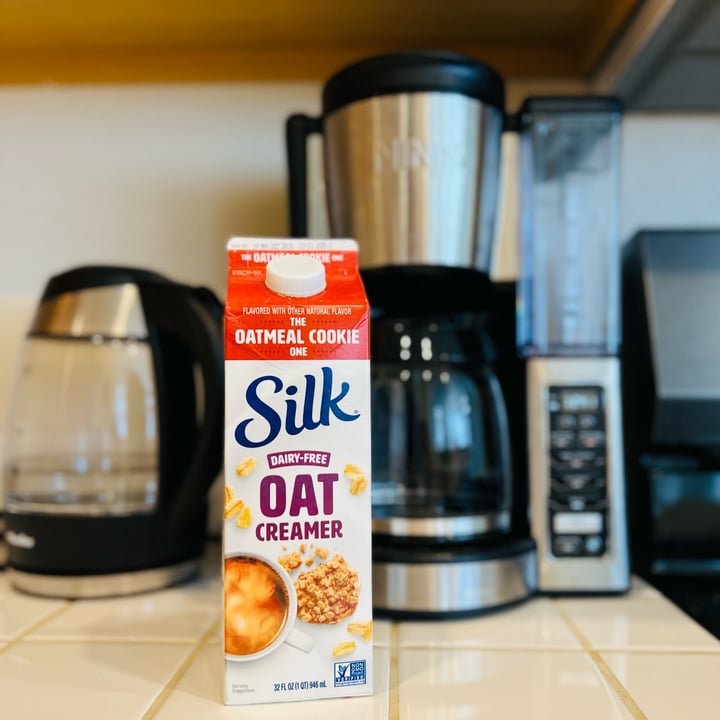 Silk Oat creamer The oatmeal Cookie Review abillion