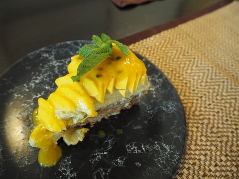 Passionfruit cheese cake