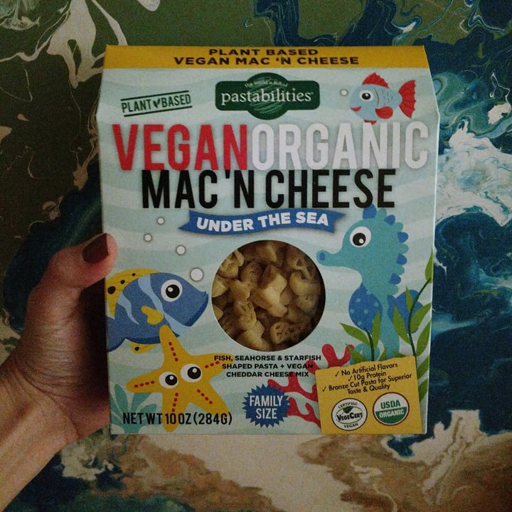 Pastabilities Organic under the sea Mac ‘N Cheese Review abillion