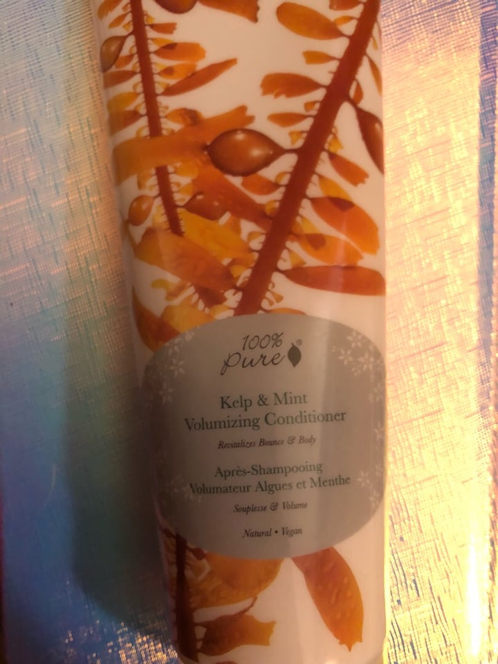 100% PURE Kelp and Mint Volumizing Conditioner Review | abillion