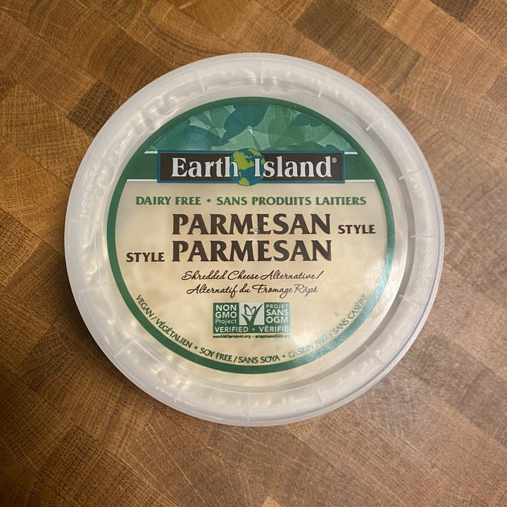 Earth Island Parmesan Style Shredded Cheese Alternative Review abillion