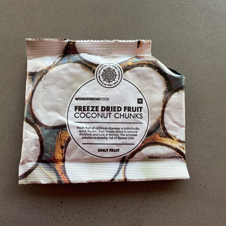 Woolworths Food Freeze Dried Fruit Coconut Chunks Review abillion