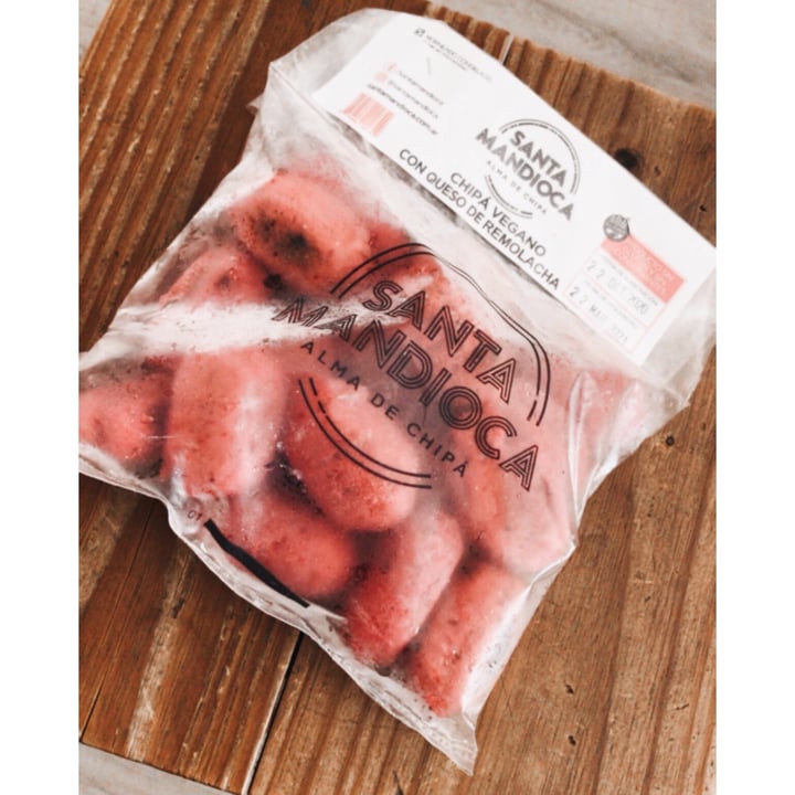 review photo of Santa Mandioca Chipa vegano con queso de remolacha shared by @sarafeit on 27 Dec 2020 - review