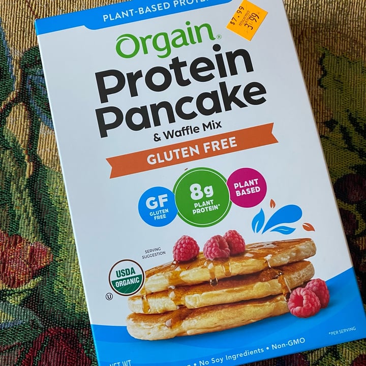 Orgain Protein Pancake & Waffle Mix Gluten Free Review abillion