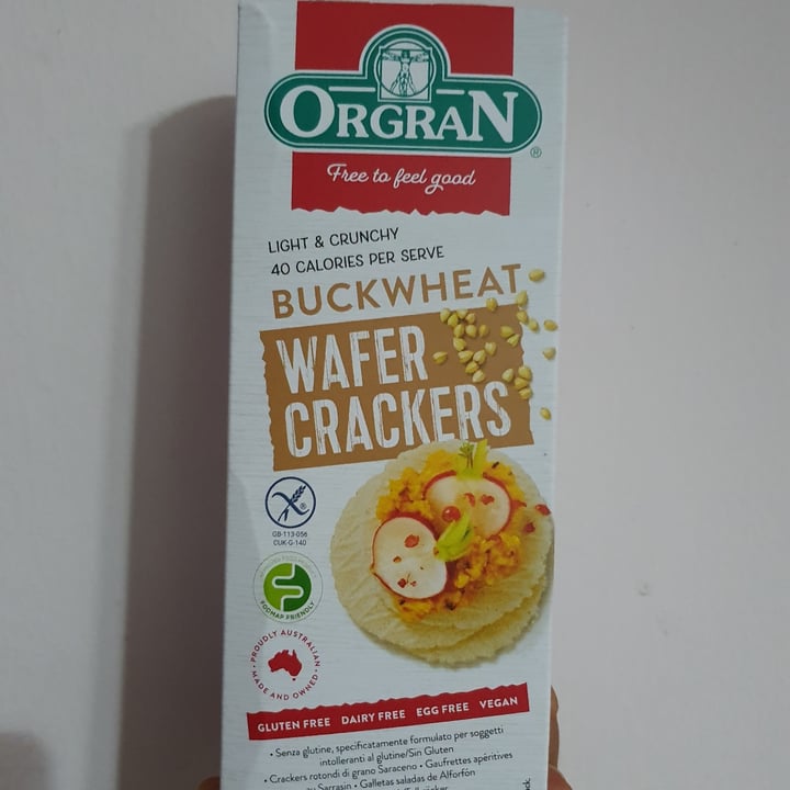 Orgran Buckwheat Wafer Crackers Reviews abillion