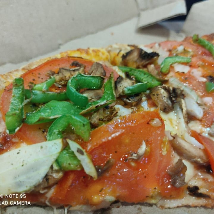 Domino's Pizza Villemar, Fontibón, Bogotá, Colombia Pizza vegana Review