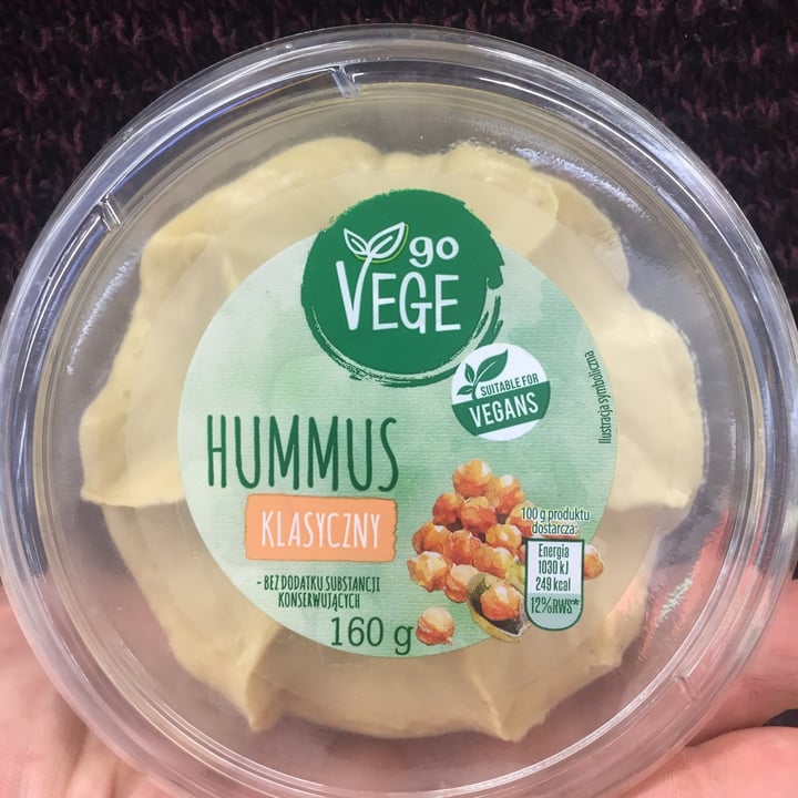 Go Vege Classic Hummus Review abillion