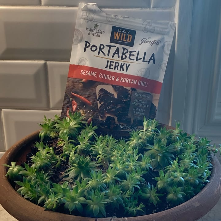 Savory Wild Portabella Jerky Sesame, Ginger & Korean Chili Review
