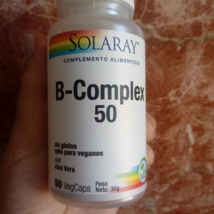 photo of Solaray B-Complex 50 shared by @sthr on  10 Sep 2021 - review