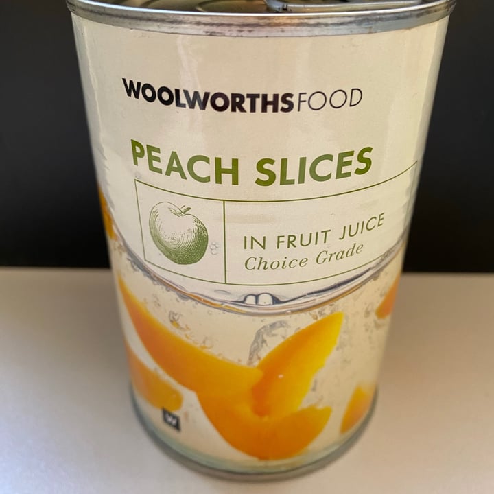 Woolworths Food Peach slices in fruit juice Review abillion
