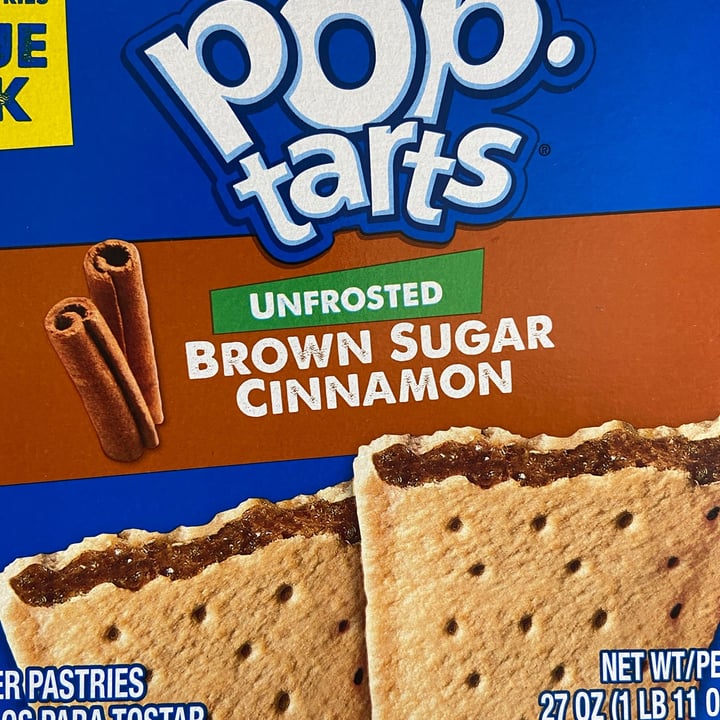 Kellogg Unfrosted brown sugar cinnamon pop tarts Review abillion