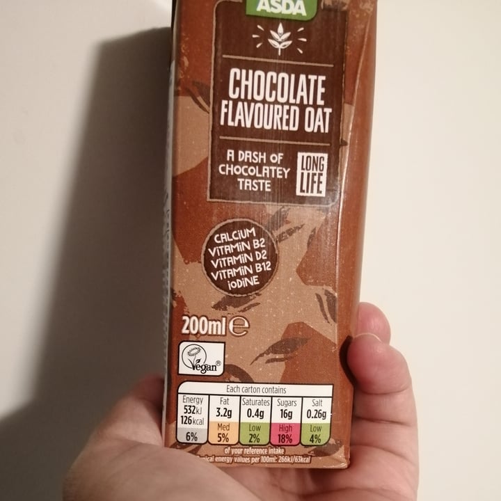 ASDA Chocolate flavoured oat drink Review abillion