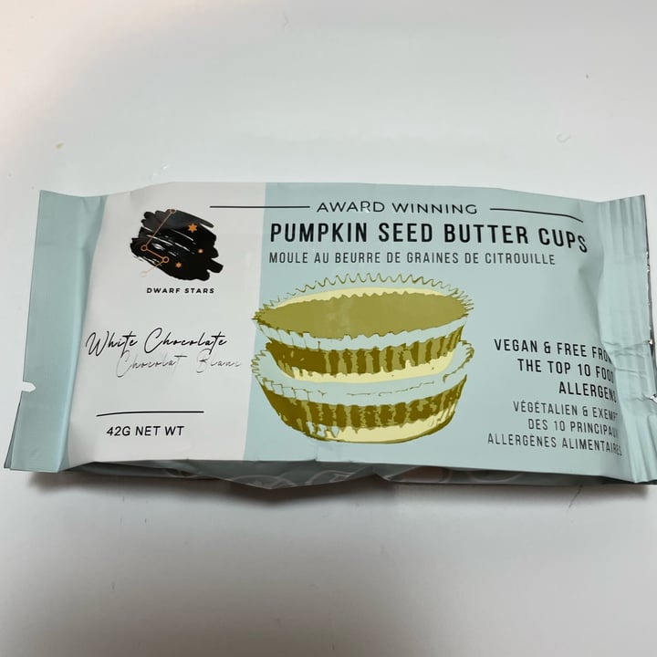 Dwarf Stars White Chocolate Pumpkin Seed Butter Cups Review abillion