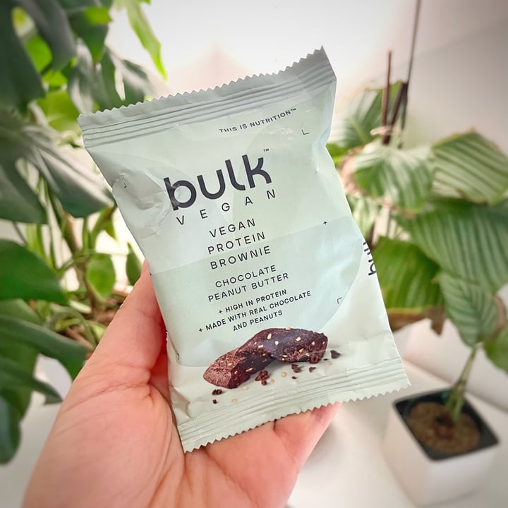 Bulk Vegan protein brownie chocolate & peanut butter Review abillion