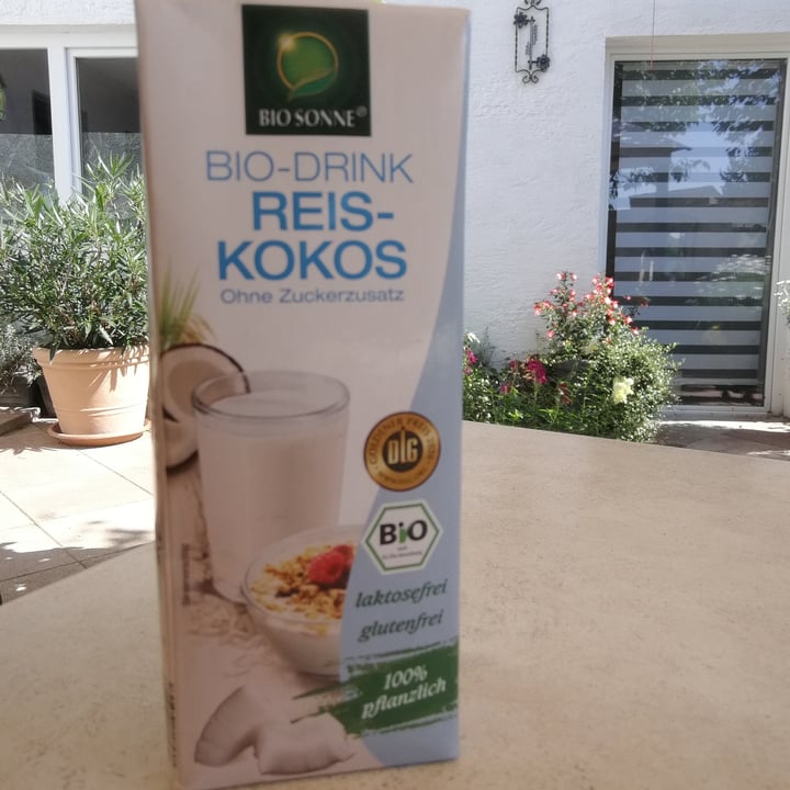BIO SONNE Bio Drink Reís Kokos Review abillion