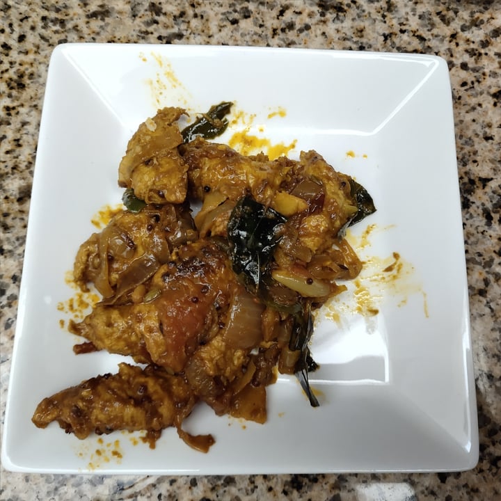 Restoran Devi's Corner Bangsar Baru, Kuala Lumpur, Malaysia Vegetarian Chicken Varuval Review