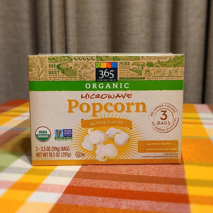 365 Whole Foods Market Organic Microwave Popcorn Review abillion