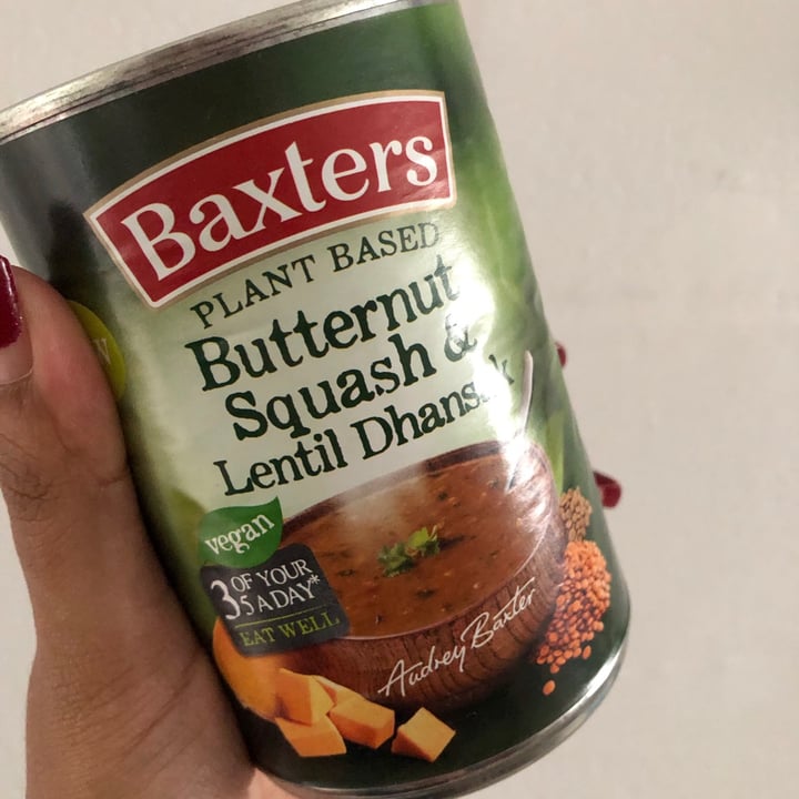 Baxters Butternut Squash & Lentil Dhansak Review abillion