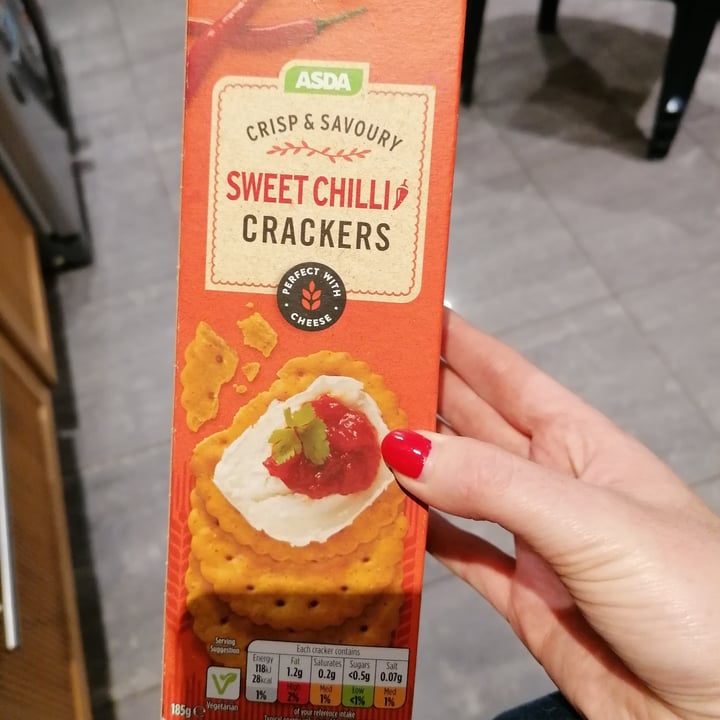 ASDA Sweet chilli crackers Review abillion