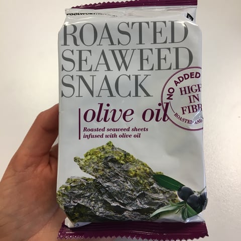 Woolworths Food Roasted Seaweed Snack Olive Oil Reviews | abillion