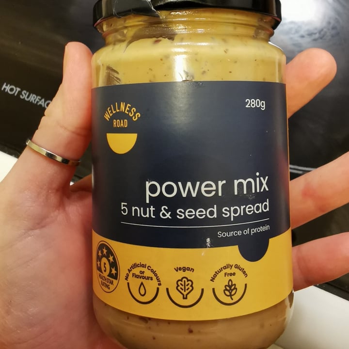 Wellness road Power Mix 5 Nuts and Seeds Spread Review abillion